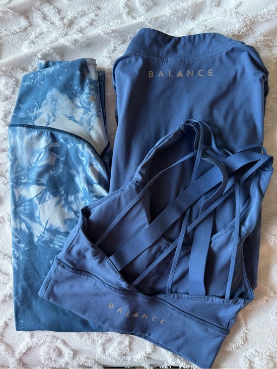 Balance Athletica Pants - Balance Athletica Blue Tie Dye Set